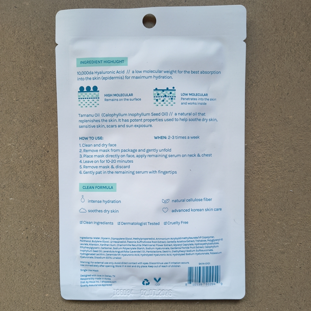 Korean Facial Mask Set - Several Types, Beauty Bundle - Picture 5 of 9